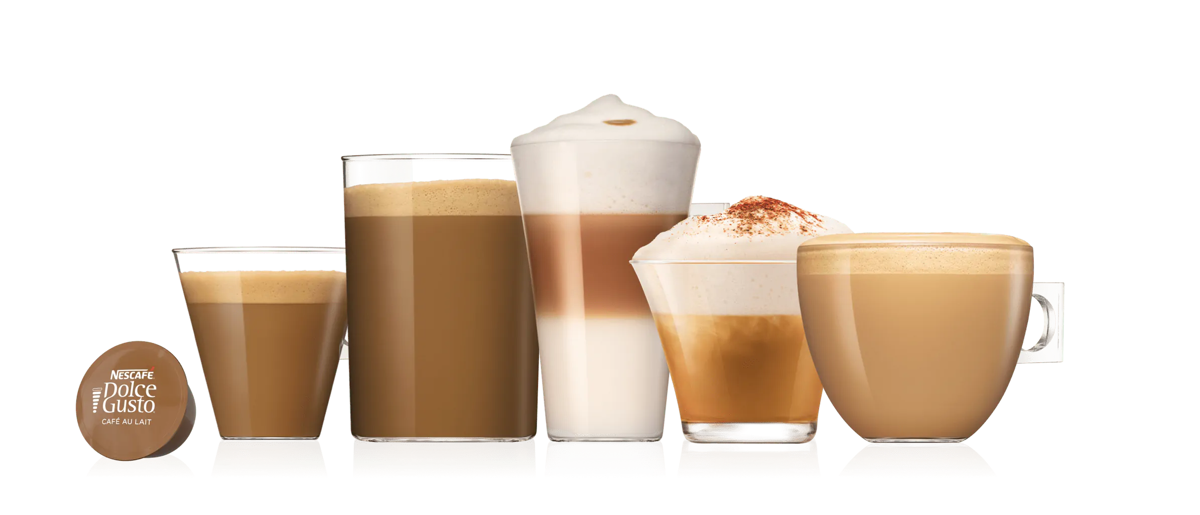 Kave s mlijekom | NESCAFÉ® Dolce Gusto® header image