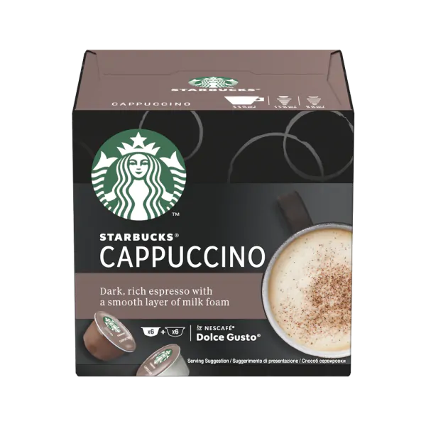 Starbucks Cappuccino kapsule Nescaf Dolce Gusto HR