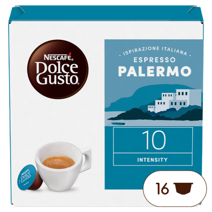 Pack of 16 Expresso Palermo (16 pods)NESCAF&Eacute;&reg; Dolce Gusto&reg; coffee pods