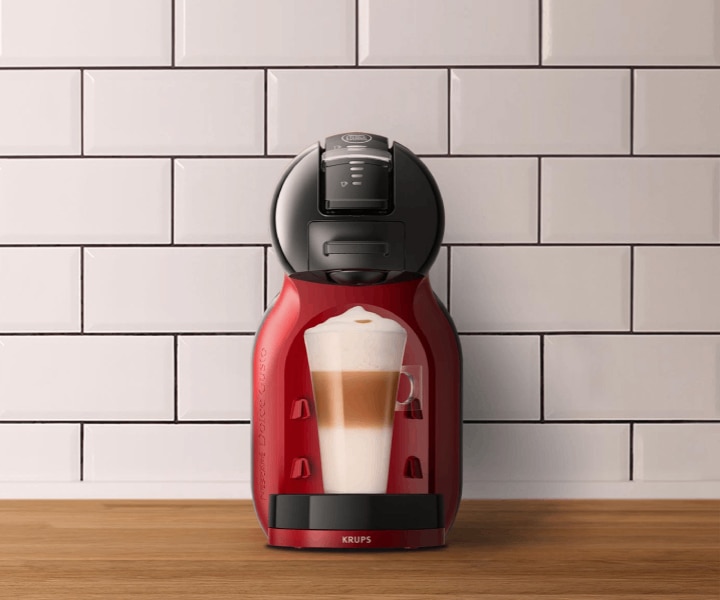 Izbliza Mini Me By Krups® - Crvena aparat za kavu NESCAFÉ® Dolce Gusto®