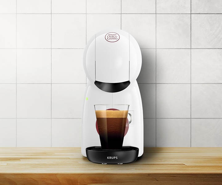 Izbliza Piccolo XS By Krups® - Bijeli aparat za kavu NESCAFÉ® Dolce Gusto®