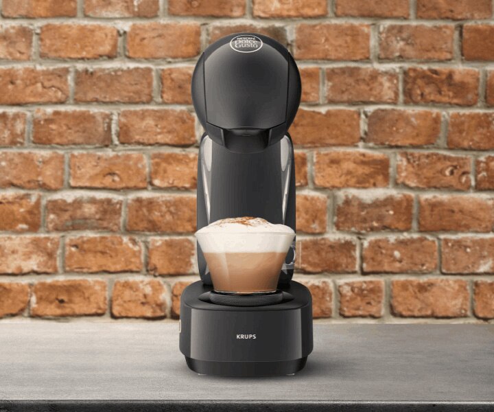 Izbliza Infinissima Tamno Siva aparat za kavu NESCAFÉ® Dolce Gusto®